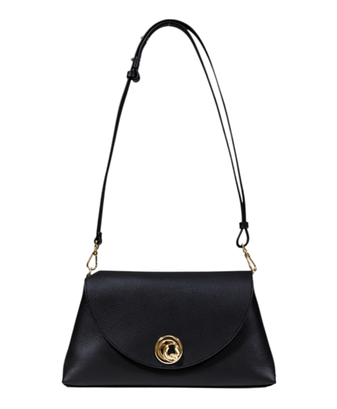 Элегантная, универсальная кожаная сумка с золотой отделкой. Coccinelle, черный
Элегантная, универсальная кожаная сумка с золотой отделкой. Coccinelle, черный