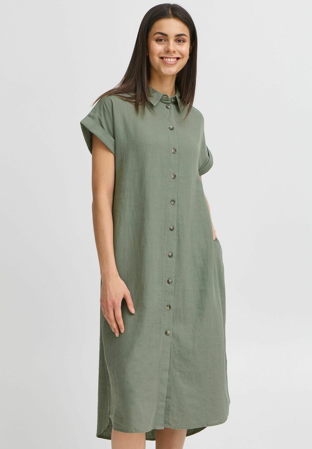 Платье-рубашка FRMALLIA Fransa, цвет Agave Green
Платье-рубашка FRMALLIA Fransa, цвет Agave Green