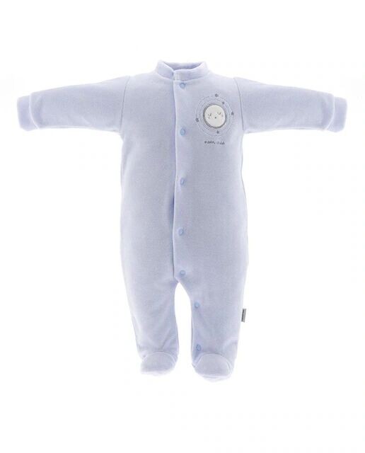 Длинная пижама для мальчика с вышивкой луны Cambrass, светло-синий
Длинная пижама для мальчика с вышивкой луны Cambrass, светло-синий