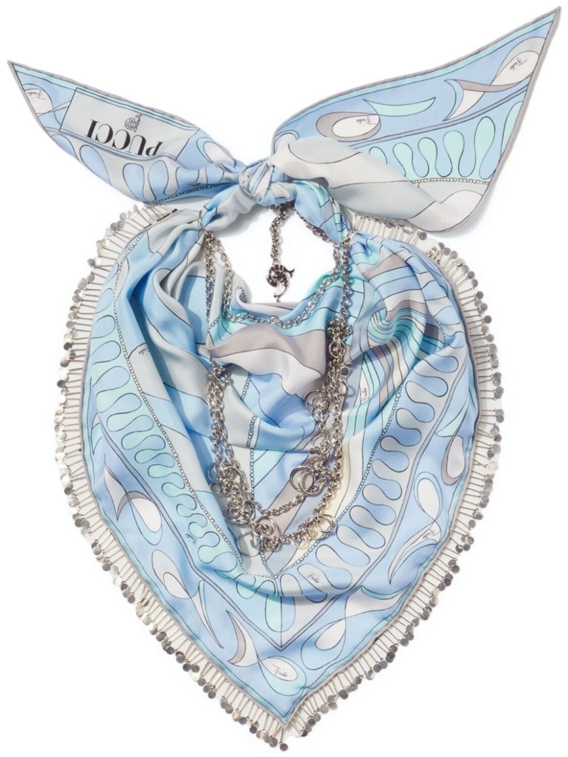Шарф с принтом Leocorno and Pesci PUCCI, синий
Шарф с принтом Leocorno and Pesci PUCCI, синий
