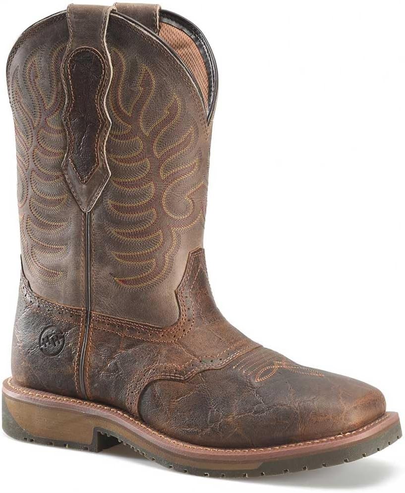 Double H Boots представляет Highland Boot от Phantom Rider: прочные, но стильные мужские сапоги Roper с широкой квадратной ноской высотой 28 см Double-H, коричневый
Double H Boots представляет Highland Boot от Phantom Rider: прочные, но стильные мужские сапоги Roper с широкой квадратной ноской высотой 28 см Double-H, коричневый