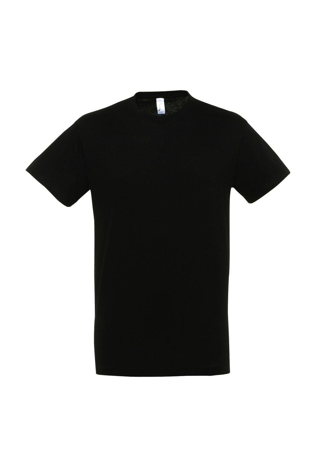 Футболка Regent с короткими рукавами SOL'S, черный
Футболка Regent с короткими рукавами SOL'S, черный