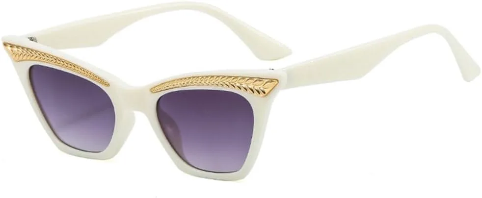 Солнцезащитные очки квадратной формы «кошачий глаз» 2027 года, женские, с черным градиентом, большая оправа, современный ретро-винтажный стиль MTZJH, White
Солнцезащитные очки квадратной формы «кошачий глаз» 2027 года, женские, с черным градиентом, большая оправа, современный ретро-винтажный стиль MTZJH, White