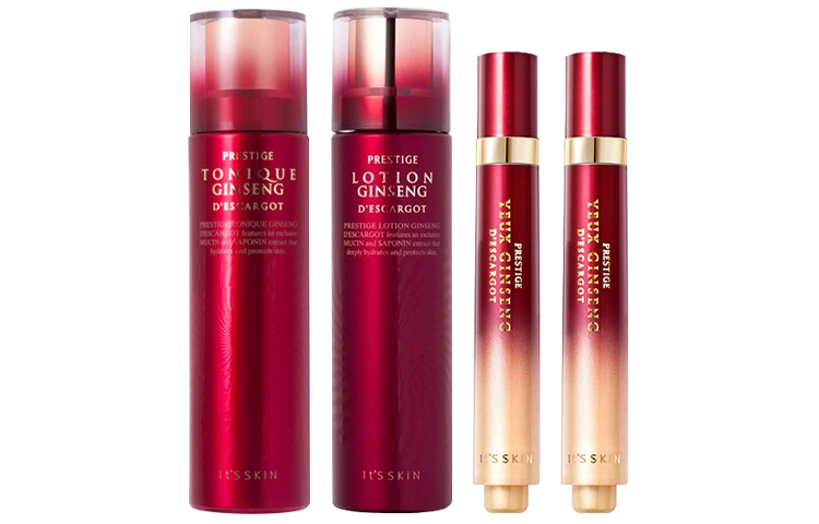 It'S SKIN YISI красный женьшень улитка набор для ухода успокаивающий увлажняющий антиоксидантный тоник 140мл+эмульсия 140мл+крем для глаз 15мл*2
It'S SKIN YISI красный женьшень улитка набор для ухода успокаивающий увлажняющий антиоксидантный тоник 140мл+эмульсия 140мл+крем для глаз 15мл*2