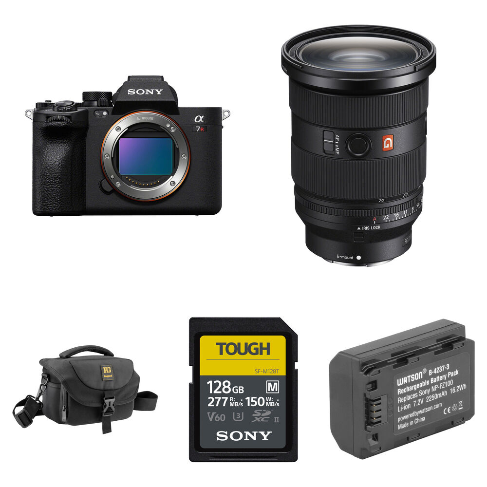 Беззеркальная камера Sony a7R V Mirrorless Camera with 24-70mm f/2.8 II Lens and
Беззеркальная камера Sony a7R V Mirrorless Camera with 24-70mm f/2.8 II Lens and
