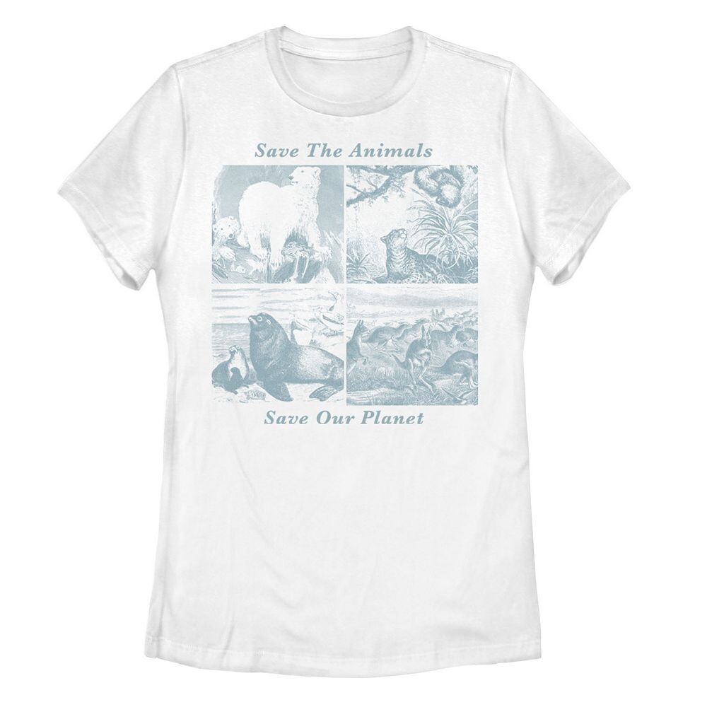 Детская футболка с рисунком Save Everything Earth, белый
Детская футболка с рисунком Save Everything Earth, белый