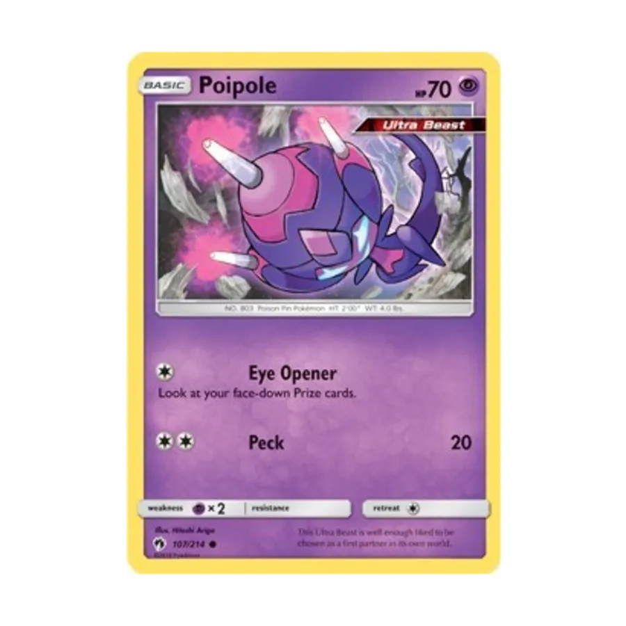 CCG Пойпол (К) #107, Pokemon - SM - Lost Thunder - Singles
CCG Пойпол (К) #107, Pokemon - SM - Lost Thunder - Singles