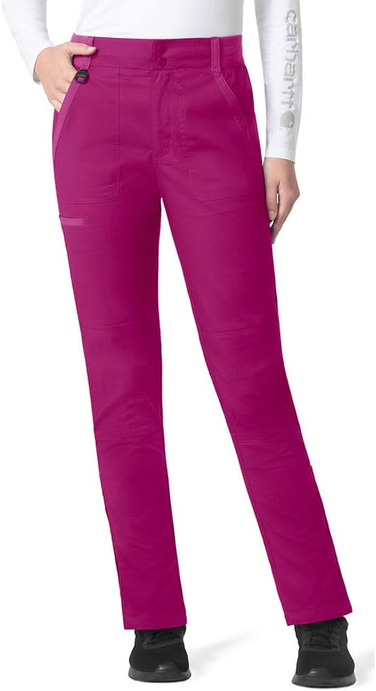 Carhartt Scrubs C51118 Women's Rugged Flex Modern Fit Ripstop Utility, Fuchsia Red
Carhartt Scrubs C51118 Women's Rugged Flex Modern Fit Ripstop Utility, Fuchsia Red