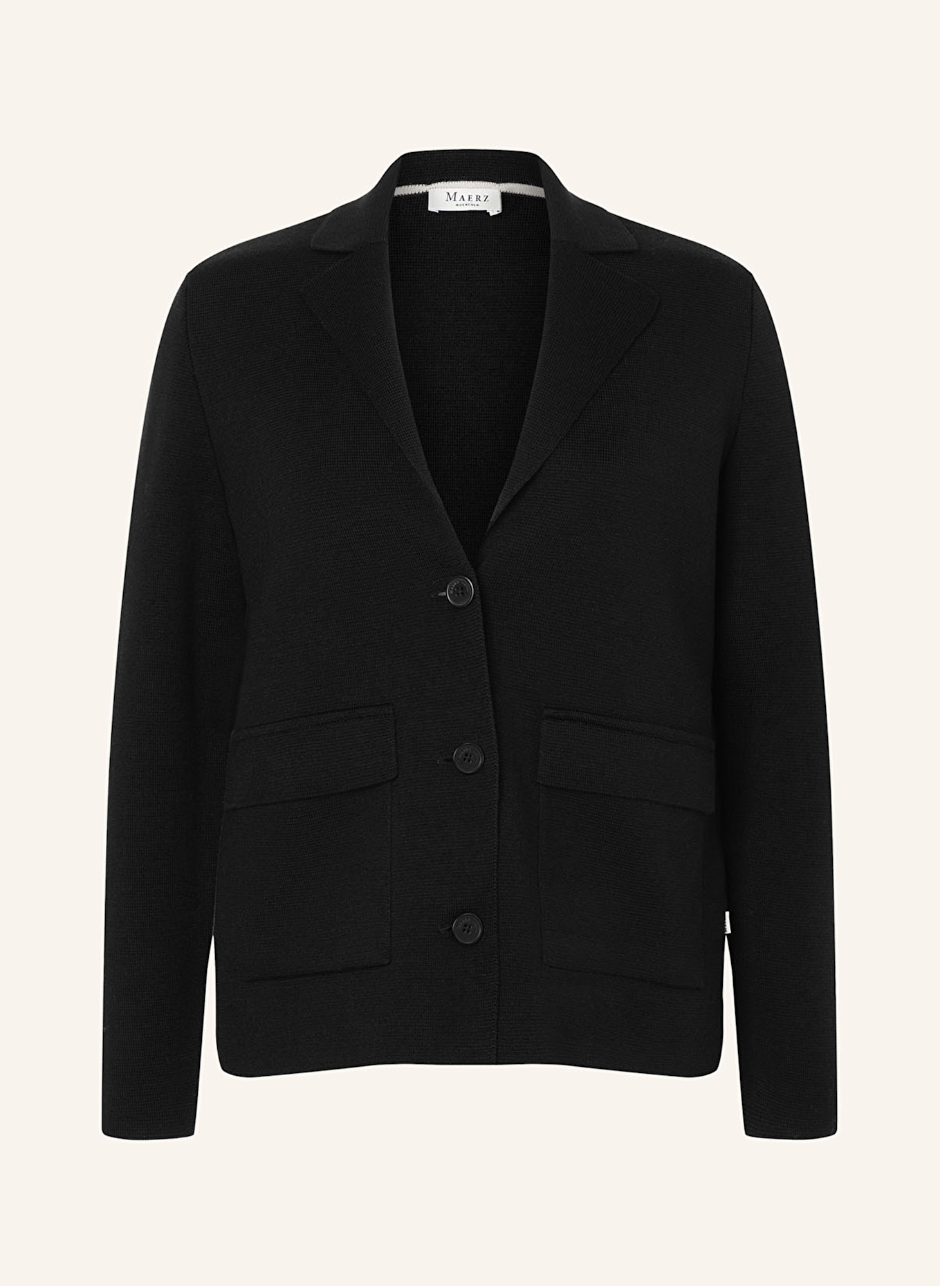 Трикотажный блейзер Maerz Muenchen, черный
Трикотажный блейзер Maerz Muenchen, черный
