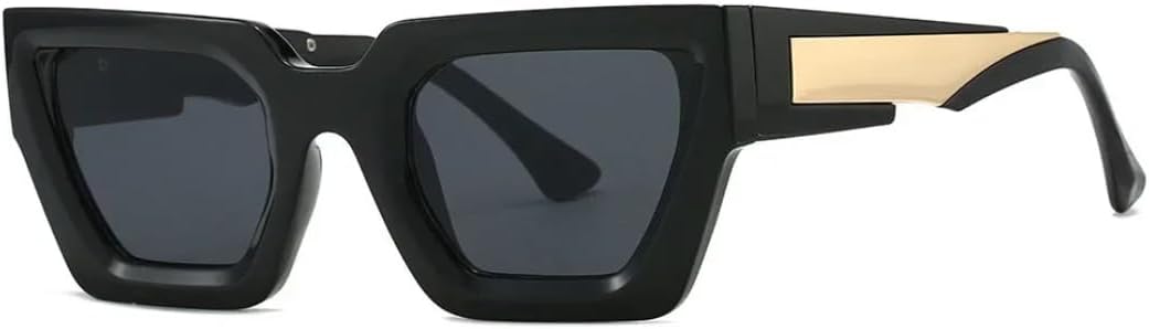 Классические солнцезащитные очки в крупной оправе для женщин и мужчин, роскошные винтажные солнцезащитные очки, розовые в стиле панк, для активного отдыха VFDHN, Black Black
Классические солнцезащитные очки в крупной оправе для женщин и мужчин, роскошные винтажные солнцезащитные очки, розовые в стиле панк, для активного отдыха VFDHN, Black Black