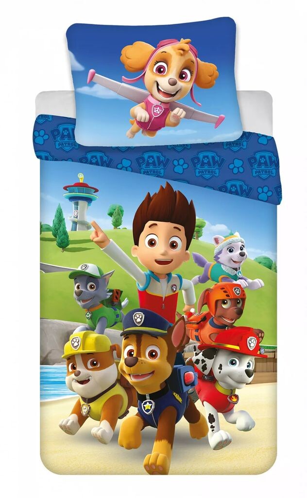 Пододеяльник Paw Patrol команда Patrol 140 x 200 см - 70 x 90 см - полиэстер Javoli
Пододеяльник Paw Patrol команда Patrol 140 x 200 см - 70 x 90 см - полиэстер Javoli