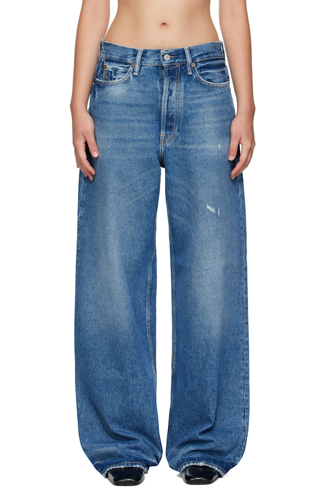 Acne Studios Синие свободные джинсы 1981 года
Acne Studios Синие свободные джинсы 1981 года