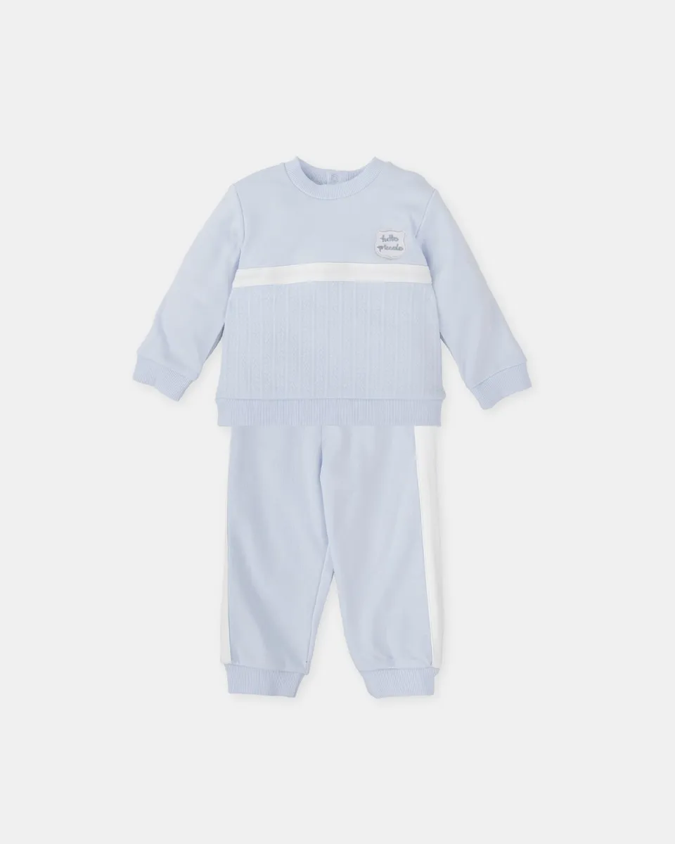 Детский комплект из двух предметов с косичками, небесно-голубой Tutto Piccolo
Детский комплект из двух предметов с косичками, небесно-голубой Tutto Piccolo