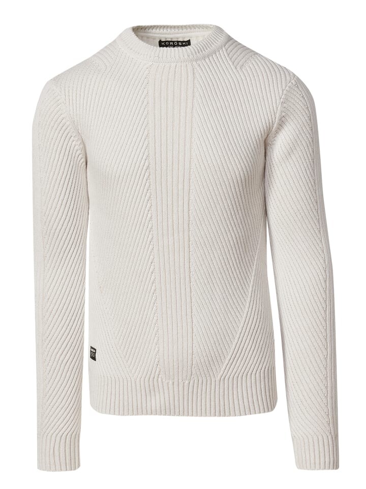 Пуловер KOROSHI Stricktrikot, белый
Пуловер KOROSHI Stricktrikot, белый