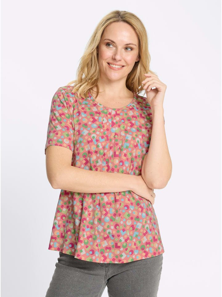 Рубашка с короткими рукавами с принтом фламинго и яблока Sieh an!
Рубашка с короткими рукавами с принтом фламинго и яблока Sieh an!