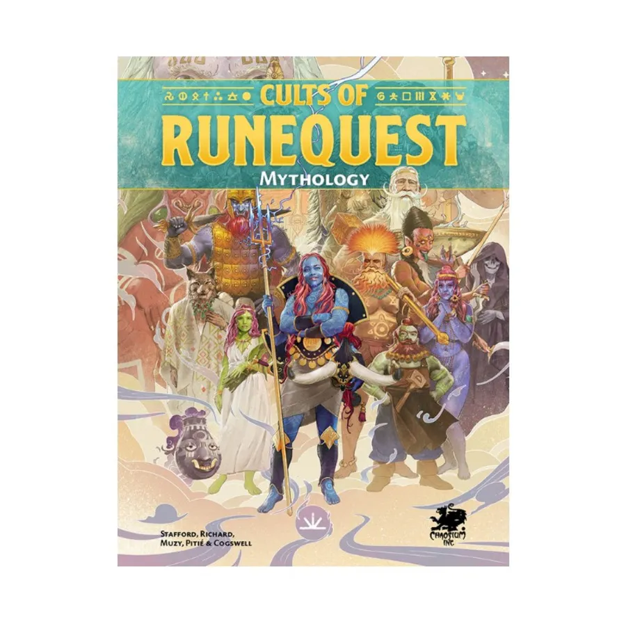 Cults of Runequest - Mythology, RuneQuest (7th Edition) (Chaosium), твердый переплет
Cults of Runequest - Mythology, RuneQuest (7th Edition) (Chaosium), твердый переплет