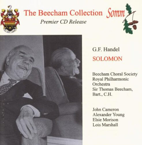CD диск Handel / Lso / Beecham: Solomon
CD диск Handel / Lso / Beecham: Solomon