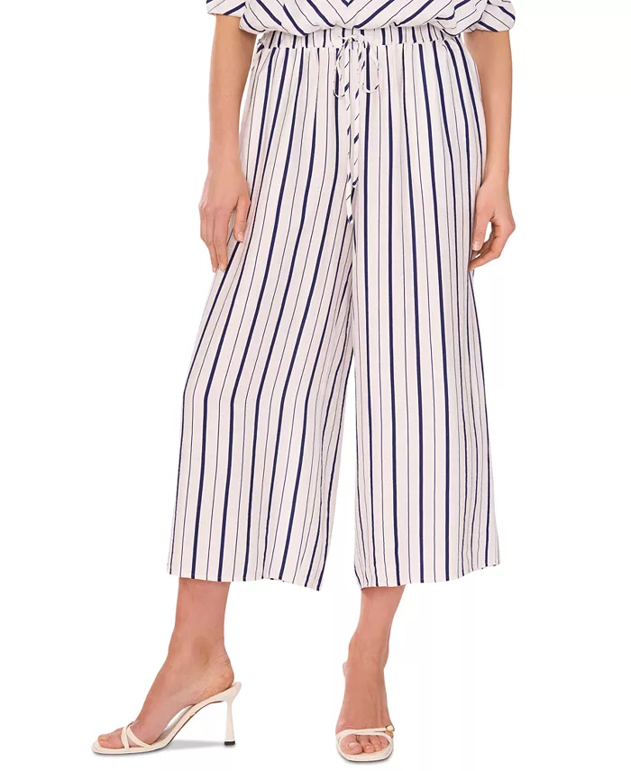 Женские укороченные брюки в полоску с завязкой на талии Sam & Jess, синий
Женские укороченные брюки в полоску с завязкой на талии Sam & Jess, синий