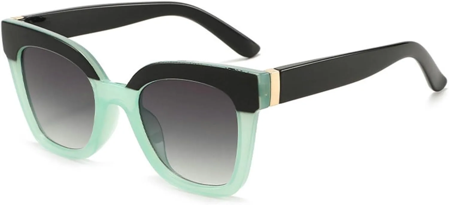 Солнцезащитные очки Willochra Retro Oversized Cat Eye для женщин, модные, с толстой оправой, квадратным градиентом, винтажные женские солнцезащитные очки, C4
Солнцезащитные очки Willochra Retro Oversized Cat Eye для женщин, модные, с толстой оправой, квадратным градиентом, винтажные женские солнцезащитные очки, C4