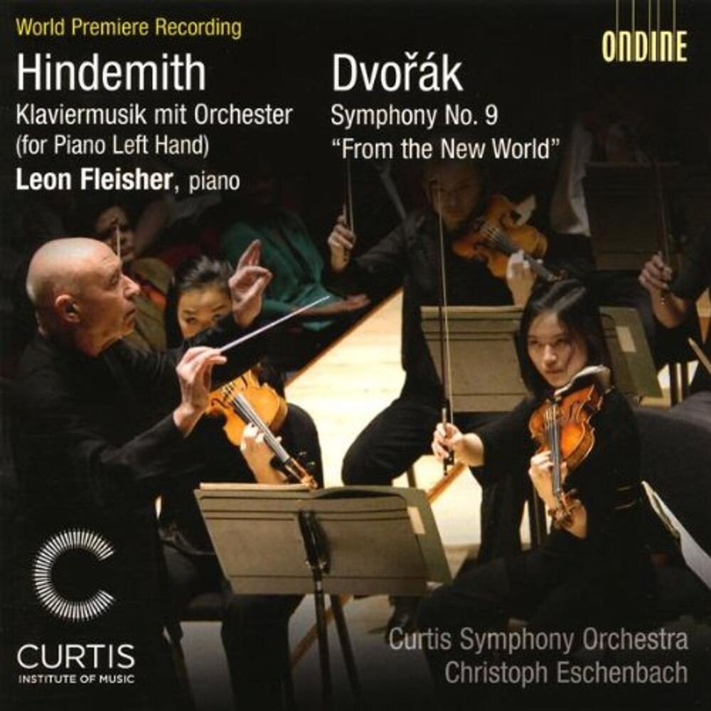 Диск CD Hindemith: Klaviermusik mit Orchester (for Piano Left-Hand) / Dvorak: Symphony No. 9 - Paul Hindemith, Antonin Dvorák, Christoph Eschenbach, Leon Fleisher, Curtis Symphony Orchestra
Диск CD Hindemith: Klaviermusik mit Orchester (for Piano Left-Hand) / Dvorak: Symphony No. 9 - Paul Hindemith, Antonin Dvorák, Christoph Eschenbach, Leon Fleisher, Curtis Symphony Orchestra