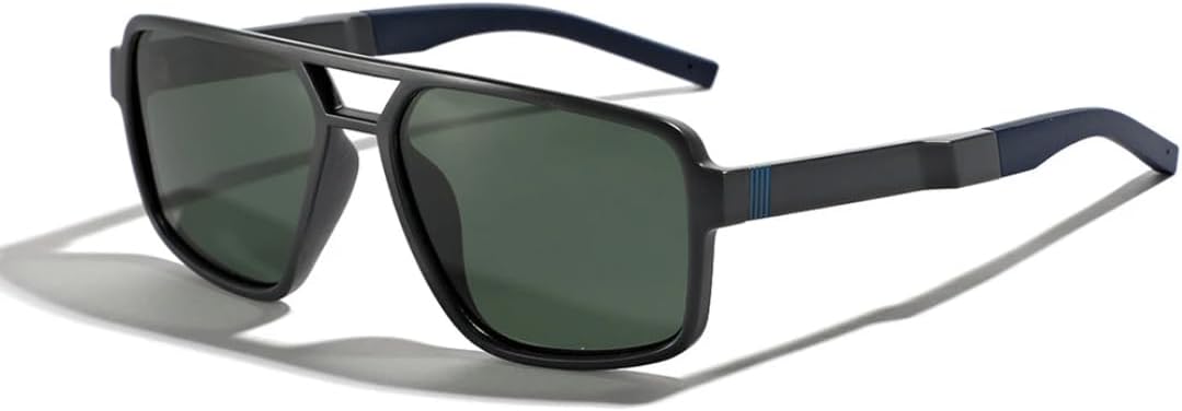 Ретро-модные панк-солнцезащитные очки с поляризацией для женщин и мужчин, классические винтажные, защита от УФ-излучения UV400, для активного отдыха на природе VFDHN, Green
Ретро-модные панк-солнцезащитные очки с поляризацией для женщин и мужчин, классические винтажные, защита от УФ-излучения UV400, для активного отдыха на природе VFDHN, Green