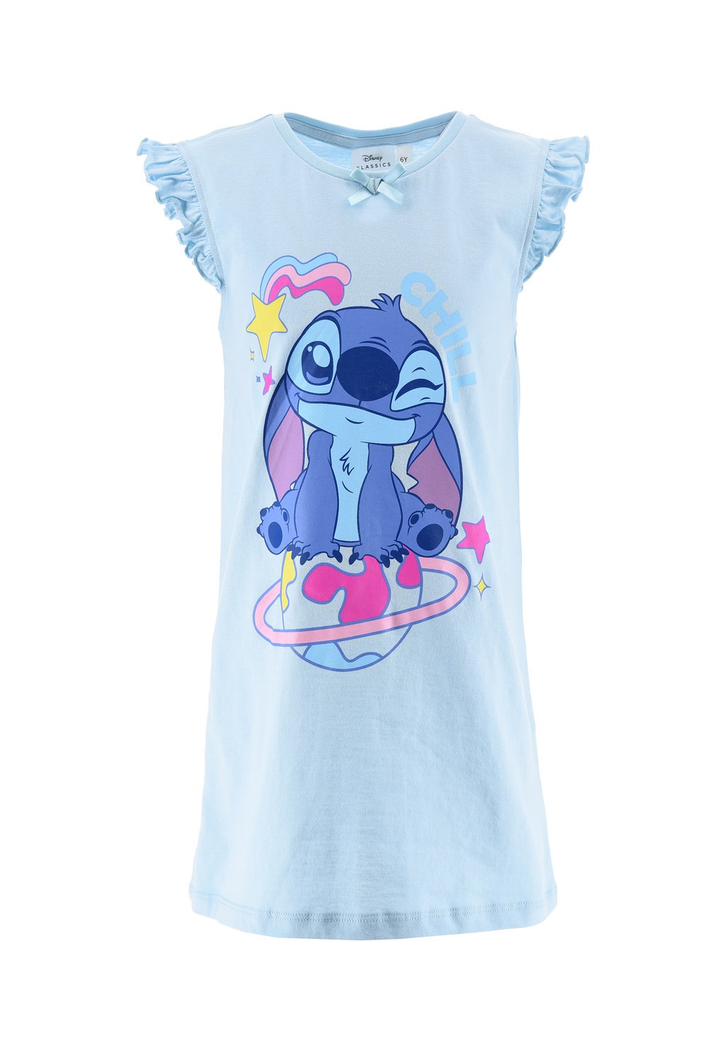 Ночная рубашка STITCH Disney, светло-голубой
Ночная рубашка STITCH Disney, светло-голубой