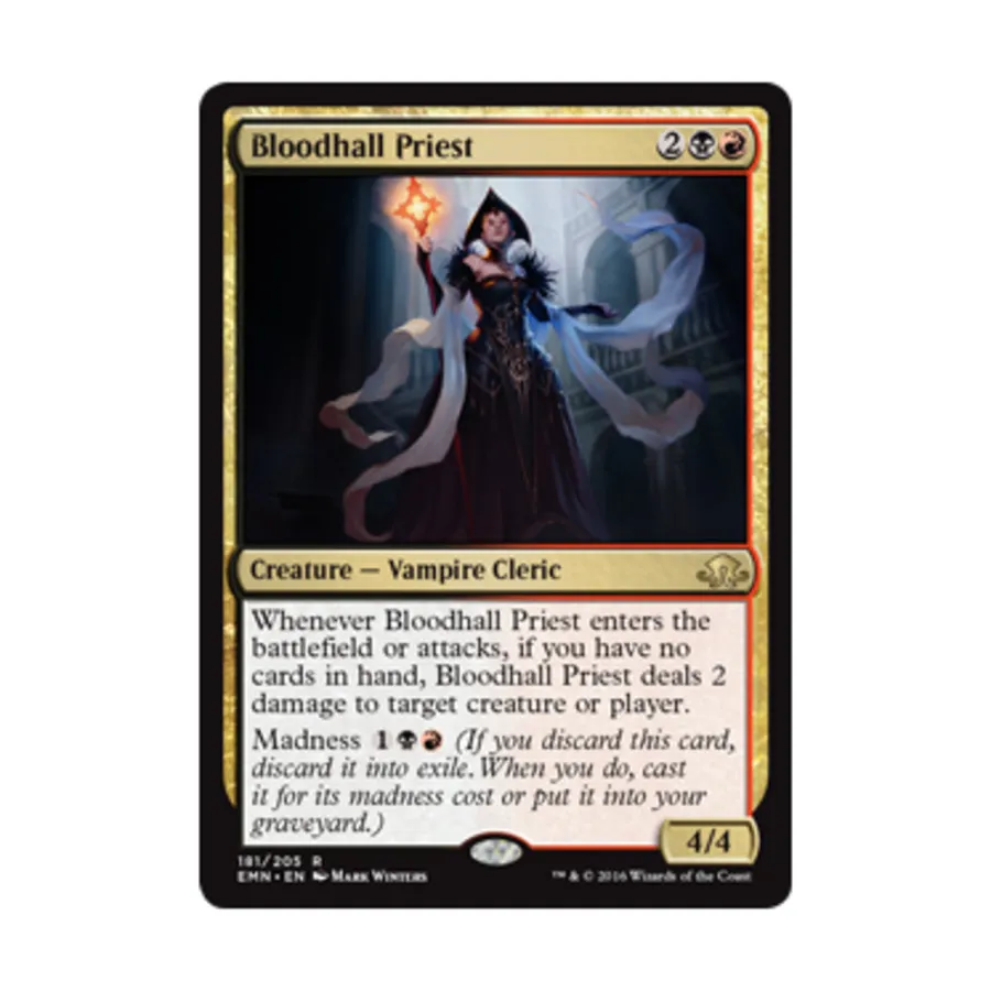 CCG Жрец Кровавого Зала (клавиша R), MTG - Eldritch Moon
CCG Жрец Кровавого Зала (клавиша R), MTG - Eldritch Moon