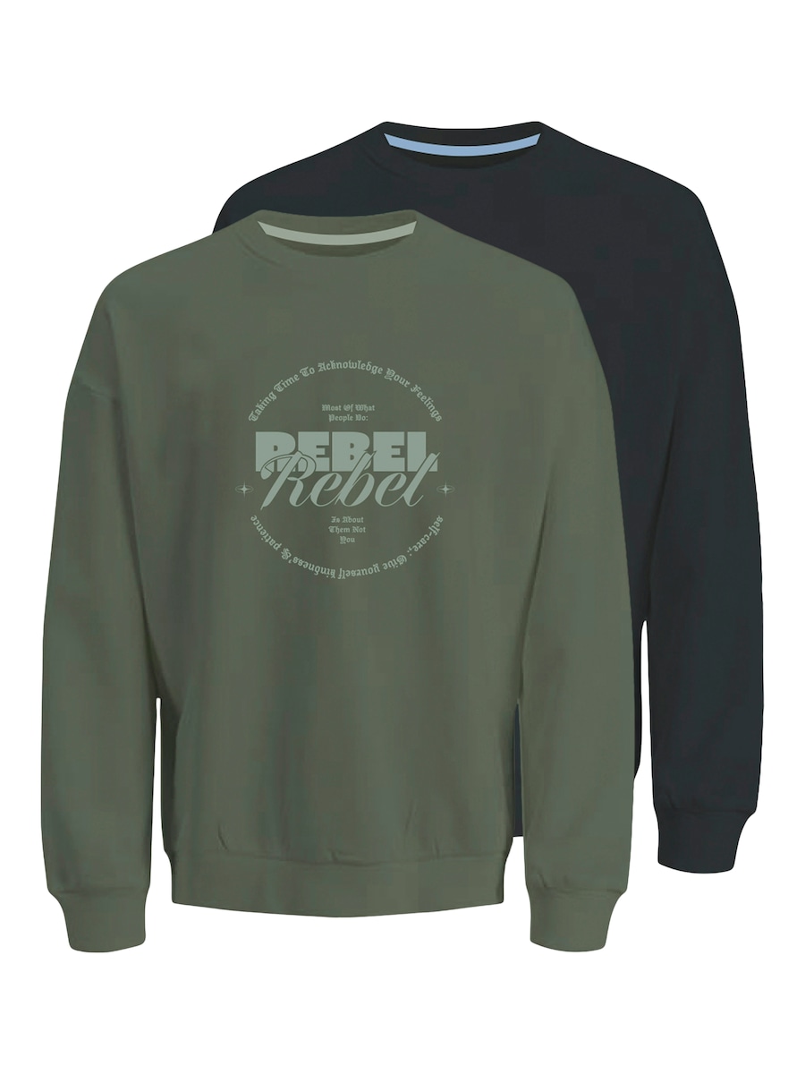 Толстовка JJ Rebel JREBGRAY, зеленый/пастельно-зеленый/черный
Толстовка JJ Rebel JREBGRAY, зеленый/пастельно-зеленый/черный