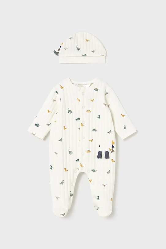 Детский комбинезон и шапочка Mayoral Newborn, бежевый
Детский комбинезон и шапочка Mayoral Newborn, бежевый