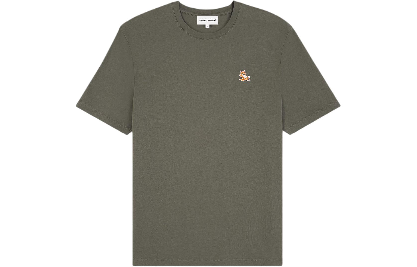 Футболка Fox Patch Crewneck Maison Kitsune, зеленый
Футболка Fox Patch Crewneck Maison Kitsune, зеленый