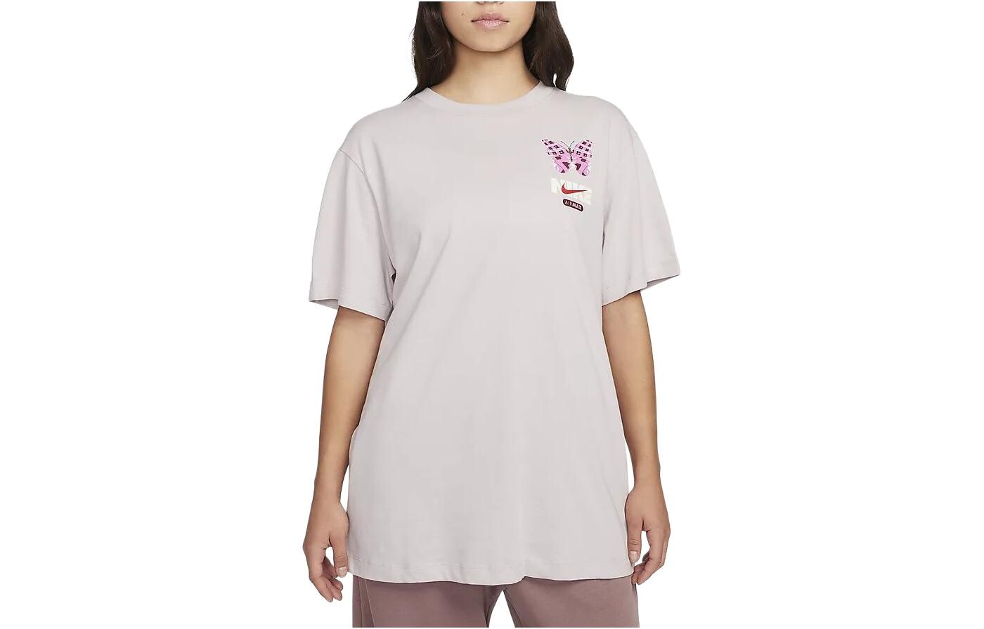 Футболка женская серо-фиолетовая Nike
Футболка женская серо-фиолетовая Nike