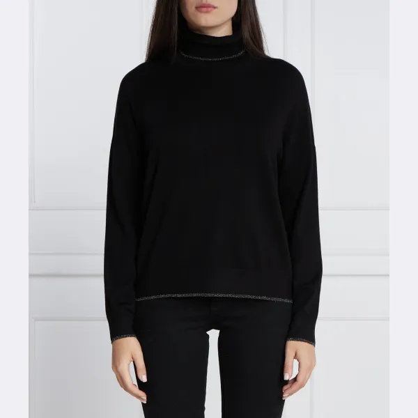 Закрытая водолазка стандартного кроя Liu Jo, черный
Закрытая водолазка стандартного кроя Liu Jo, черный