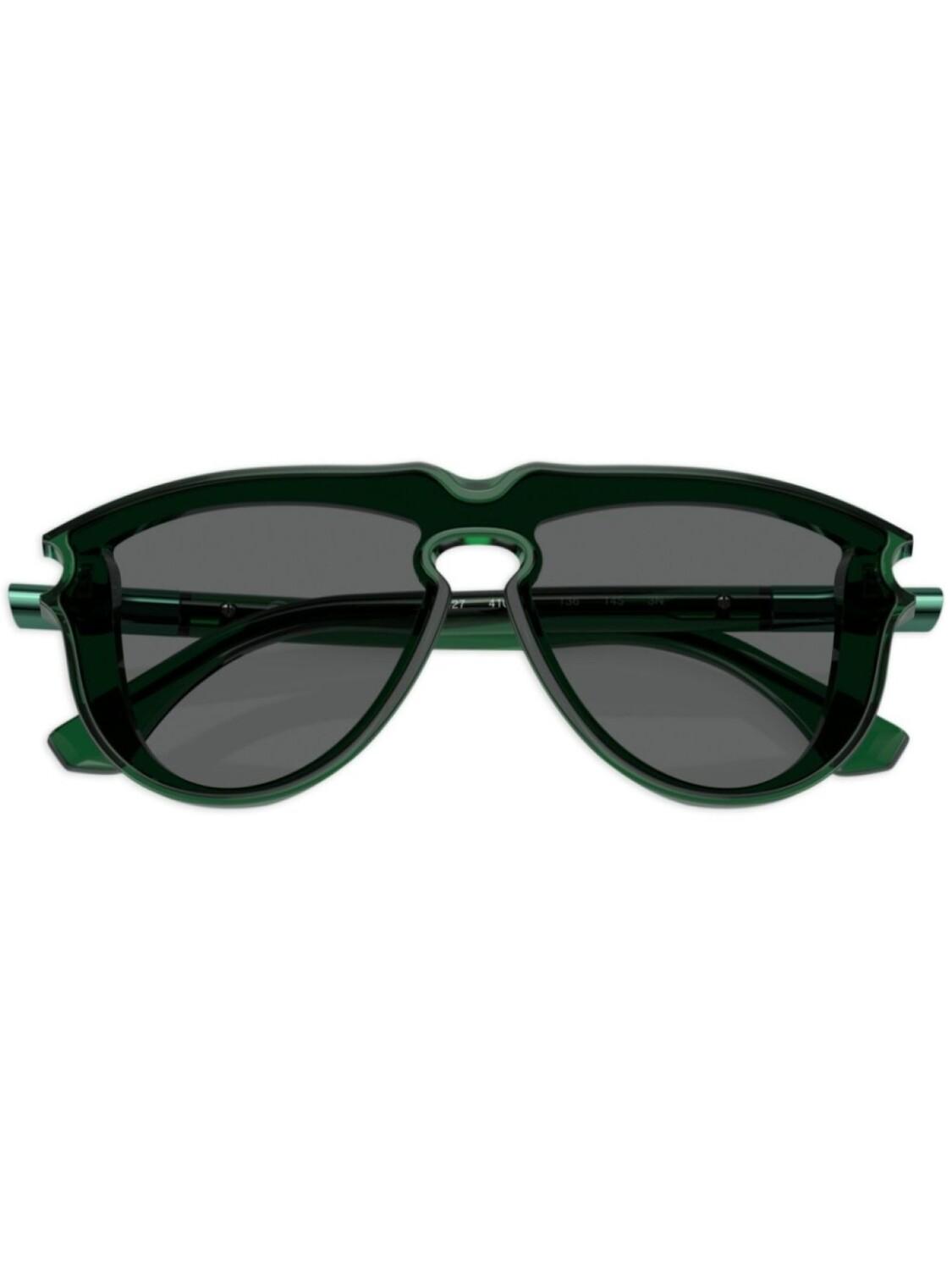 Солнцезащитные очки-пилоты Burberry Eyewear, зеленый
Солнцезащитные очки-пилоты Burberry Eyewear, зеленый