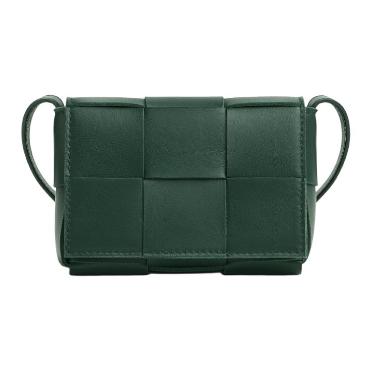 Кожаная сумка-тофу в клетку, миниатюрная сумка через плечо, женская сумка-кроссбоди темно-зеленого цвета Bottega Veneta
Кожаная сумка-тофу в клетку, миниатюрная сумка через плечо, женская сумка-кроссбоди темно-зеленого цвета Bottega Veneta