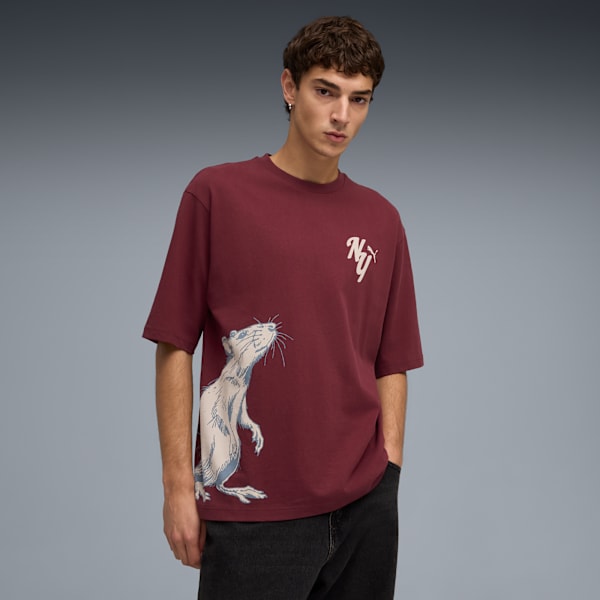 Мужская свободная футболка Puma X Nyc, красный
Мужская свободная футболка Puma X Nyc, красный