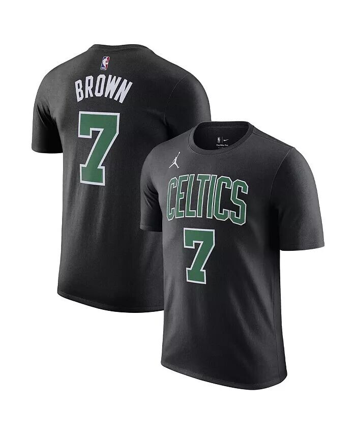 Мужская черная футболка Jaylen Brown Boston Celtics 2022/23 Statement Edition с именем и номером Jordan, черный
Мужская черная футболка Jaylen Brown Boston Celtics 2022/23 Statement Edition с именем и номером Jordan, черный