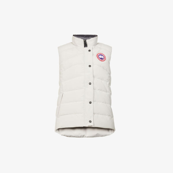 Стеганый жилет в стиле фристайл Canada Goose, серый
Стеганый жилет в стиле фристайл Canada Goose, серый