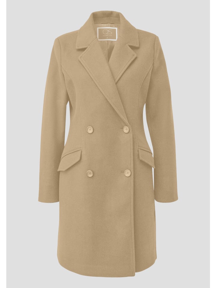 Уличное пальто в цвете 8404_песчаник QS
Уличное пальто в цвете 8404_песчаник QS