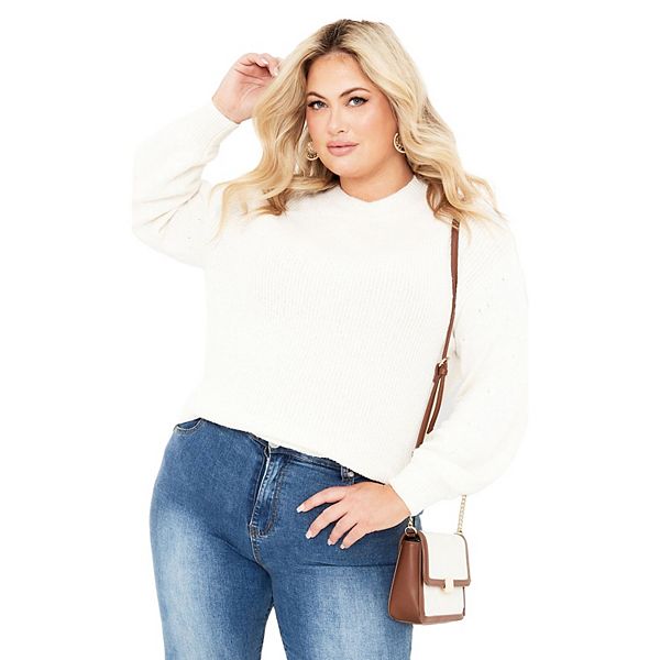 Женский свитер Paige plus size Avenue, Ivory
Женский свитер Paige plus size Avenue, Ivory