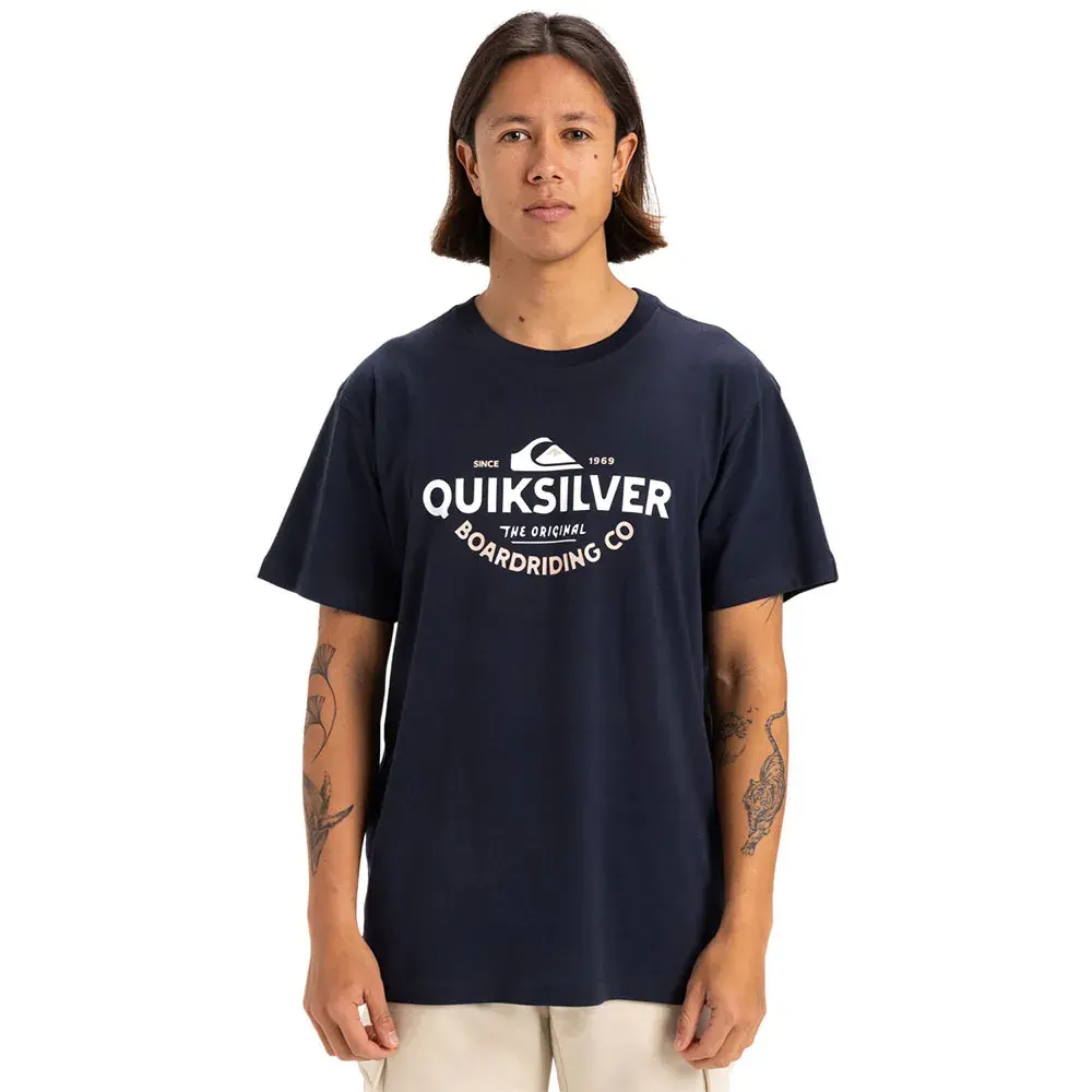 Футболка с коротким рукавом Quiksilver Typed Out, синий
Футболка с коротким рукавом Quiksilver Typed Out, синий