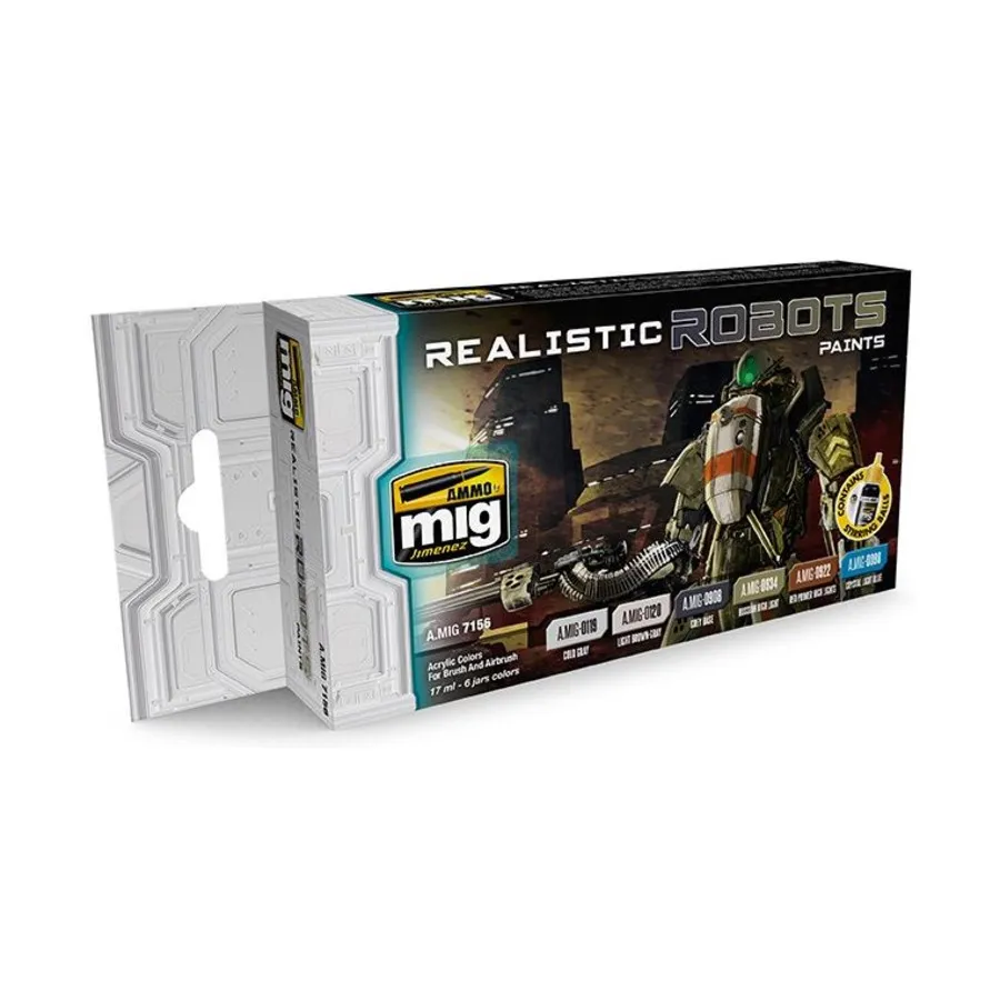 Реалистичный набор цветов роботов, Acrylic Paint Sets
Реалистичный набор цветов роботов, Acrylic Paint Sets