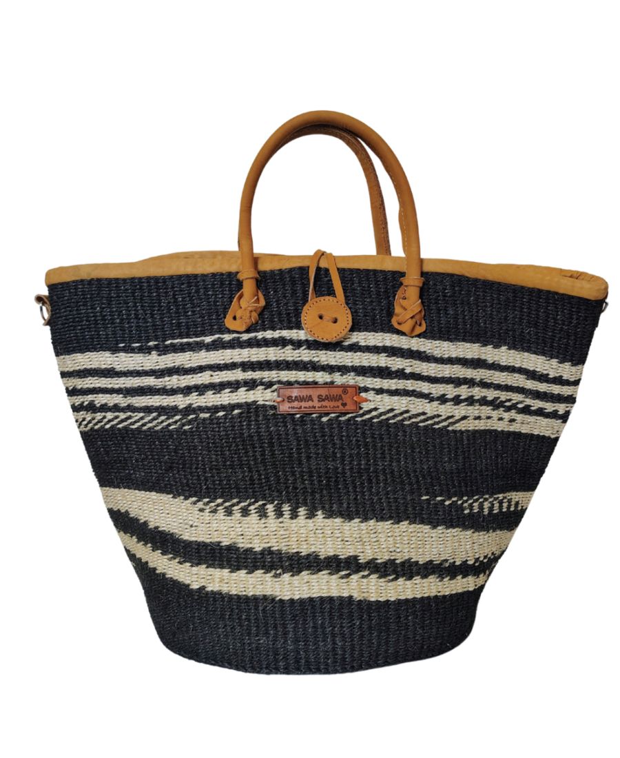 Сумка-тоут ручной работы из сизаля, плетеная вручную, с кожаными ручками SAWA SAWA, No Color
Сумка-тоут ручной работы из сизаля, плетеная вручную, с кожаными ручками SAWA SAWA, No Color