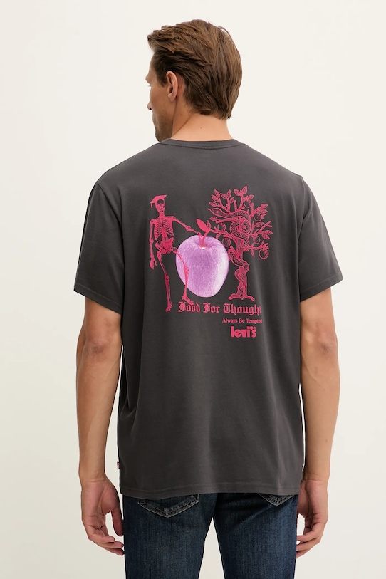 Хлопковая футболка Levi'S, серый
Хлопковая футболка Levi'S, серый
