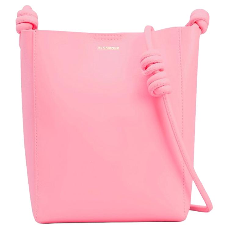 JIL SANDER Кожаная ведерка через плечо женская розовая
JIL SANDER Кожаная ведерка через плечо женская розовая