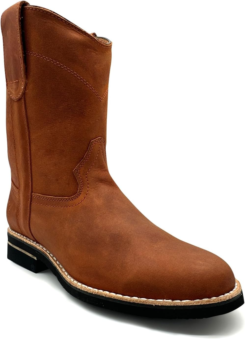 Мужские кожаные ковбойские сапоги Western Shops с мягким носком и без шнуровки The Western Shops, Shedron
Мужские кожаные ковбойские сапоги Western Shops с мягким носком и без шнуровки The Western Shops, Shedron