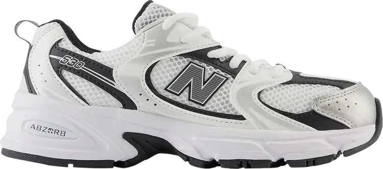 Кроссовки New Balance 530 Big Kid, белый/черный
Кроссовки New Balance 530 Big Kid, белый/черный