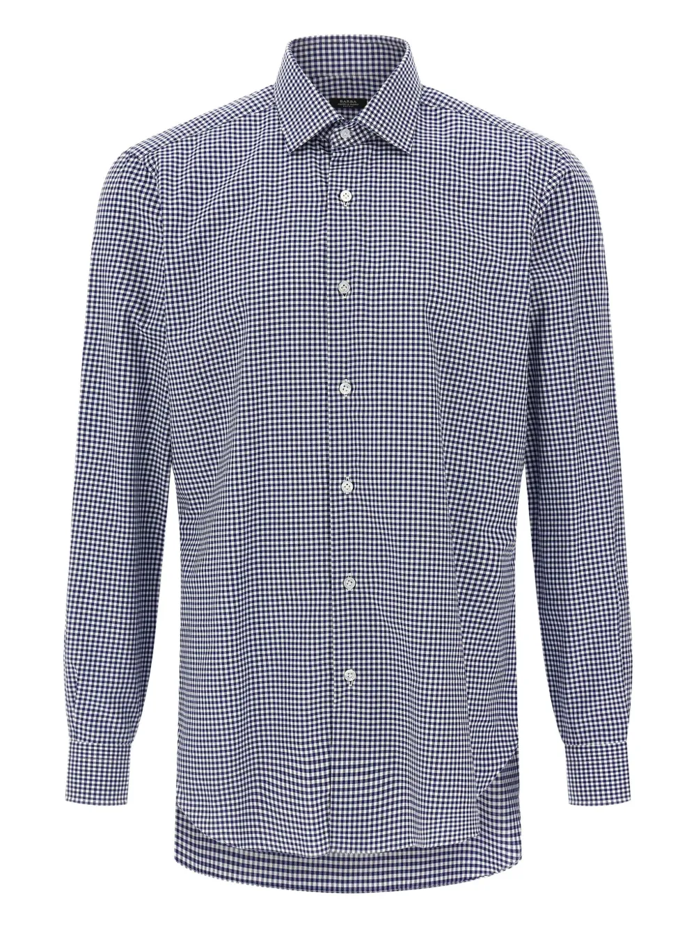 Рубашка из хлопка с узором «гингем» Barba, синий
Рубашка из хлопка с узором «гингем» Barba, синий