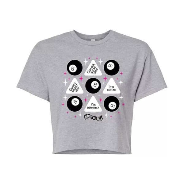 Укороченная футболка Juniors Magic 8 Ball Licensed Character, серый
Укороченная футболка Juniors Magic 8 Ball Licensed Character, серый