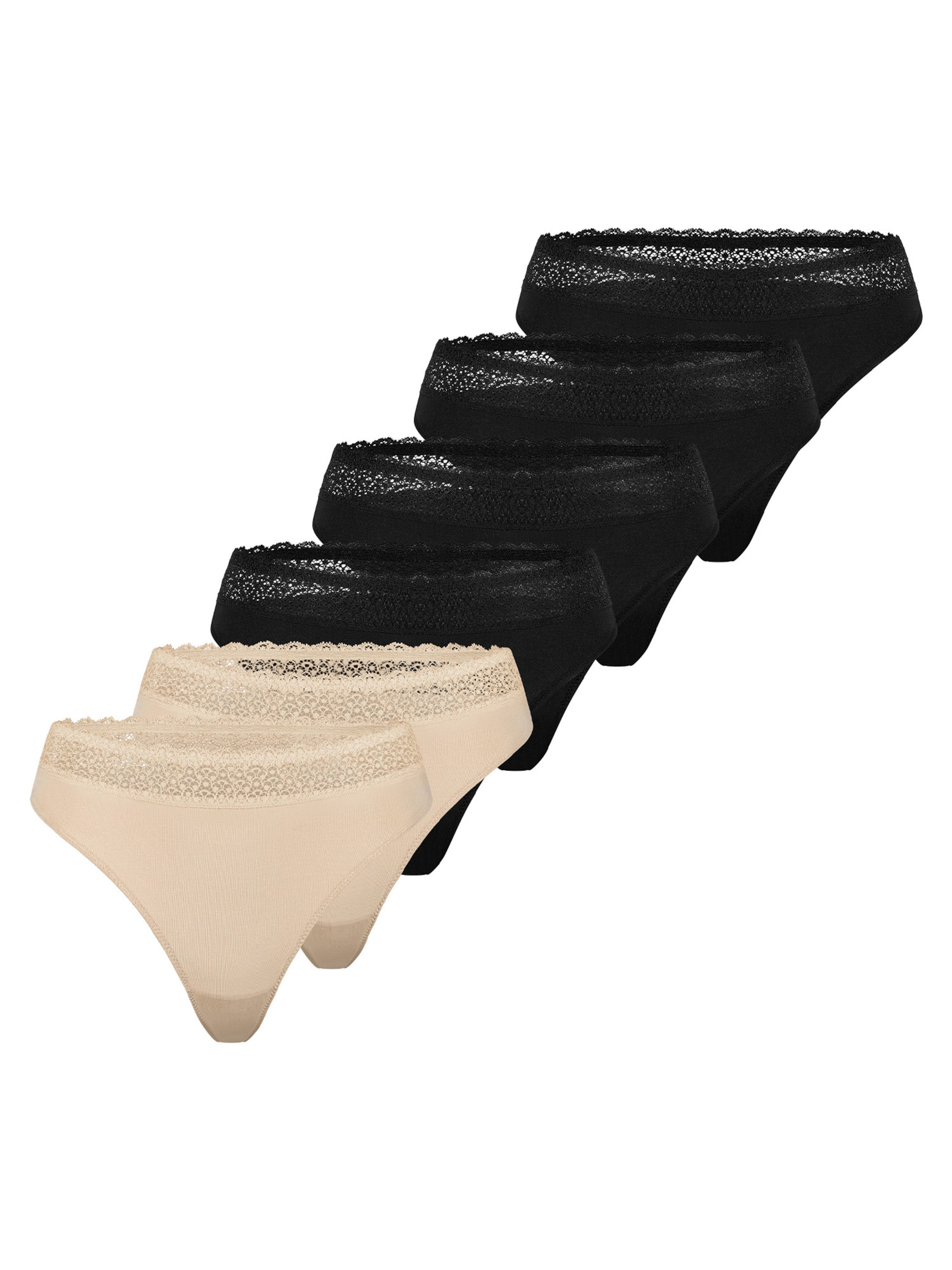 TRIUMPH Стринги 'Feel of Modal' в крапчатом черном цвете
TRIUMPH Стринги 'Feel of Modal' в крапчатом черном цвете