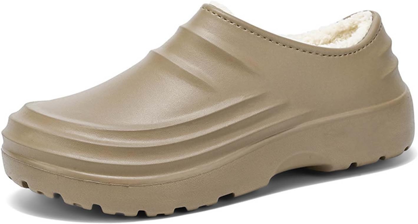 Классические сабо с меховой подкладкой, водонепроницаемые зимние пушистые тапочки для мужчин, теплые тапочки с флисовой подкладкой для дома и улицы Generic, хаки
Классические сабо с меховой подкладкой, водонепроницаемые зимние пушистые тапочки для мужчин, теплые тапочки с флисовой подкладкой для дома и улицы Generic, хаки